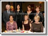 Group from St Angela's N.S. Castlebar, pictured at their Christmas Party night in the Welcome Inn Hotel Castlebar, front from left: Josephine McDonagh, Noirn Jennings, and Sr. Frances Gardiner; At back: Michael Cafferkey, Gearidn N Ghruinil, Claire Granahan and Mary Golden. Photo:  Michael Donnelly