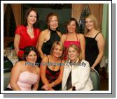 HSE group from Hill House, Castlebar pictured at their Christmas Party night in the Welcome Inn Hotel Castlebar, front from left: Orla Dempsey,  Catherine English, and Rachel Curry; at back: Elaine Costello, Breege Moran, Mary Mallee,  and Claire Costello; Photo:  Michael Donnelly
