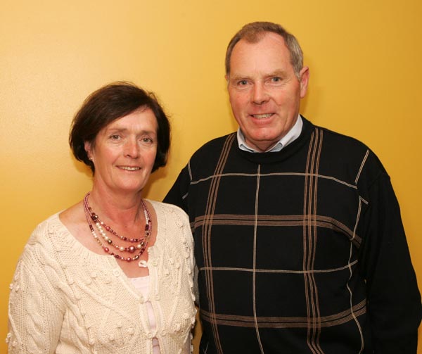 Breege and Martin Duggan, Castlerea, pictured at "Remembering Kieran" (a tribute to Kieran Murphy Ballinrobe), in the tf Royal Theatre Castlebar. Photo:  Michael Donnelly