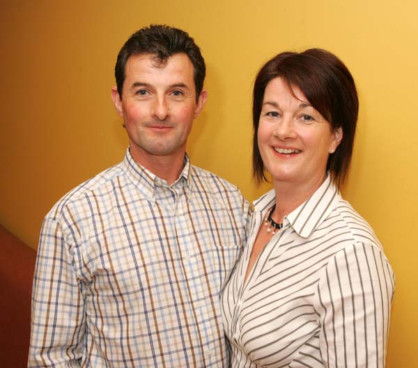 Aidan and Geraldine Fahy Ballinrobe, pictured at "Remembering Kieran" (a tribute to Kieran Murphy Ballinrobe), in the tf Royal Theatre Castlebar. Photo:  Michael Donnelly