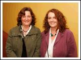 Imelda Costello and Kath McMahon Ballinrobe, pictured at "Remembering Kieran" (a tribute to Kieran Murphy Ballinrobe), in the tf Royal Theatre Castlebar. Photo:  Michael Donnelly