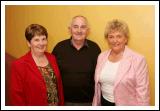 Peggy and Michael Jordan and Pauline Doherty Straide, pictured at "Remembering Kieran" (a tribute to Kieran Murphy Ballinrobe), in the tf Royal Theatre Castlebar. Photo:  Michael Donnelly