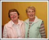 Mary Jennings and Teresa O'Haire Castlebar, pictured at "Remembering Kieran" (a tribute to Kieran Murphy Ballinrobe), in the tf Royal Theatre Castlebar. Photo:  Michael Donnelly