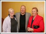 Marion Twist, Ballinrobe pictured with Paddy and  Mary Maye, Ballinrobe, pictured at "Remembering Kieran" (a tribute to Kieran Murphy Ballinrobe), in the tf Royal Theatre Castlebar. Photo:  Michael Donnelly
