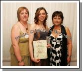 Aisling Ni Flatharta Carraroe participated as a finalist in "The National Youth Awards 2007" hosted by the No Name! Club in the TF Royal Theatre Castlebar, pictured with Winnie Ui Flatharta and Noreen Ni Mac Donagh of Carraroe No Name Club. Photo:  Michael Donnelly