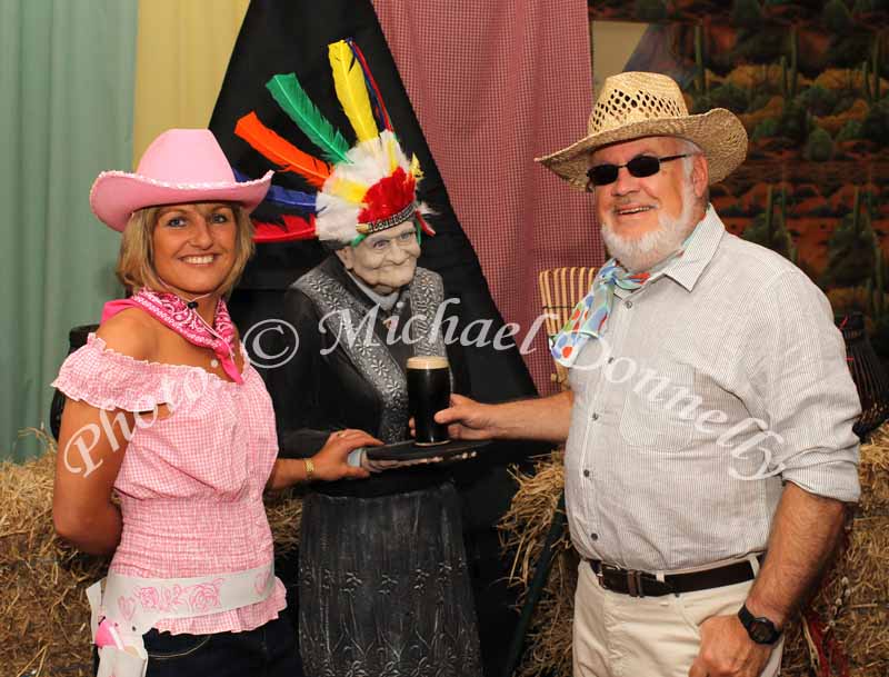 Vivienne Kyne and Jim Finan, pictured at the Castlebar Rotary President's Night (Caroline Costello)  in  Breaffy House Resort, Castlebar. Photo: © Michael Donnelly
 
