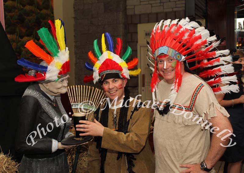 Pictured at the Castlebar Rotary President's  (Caroline Costello) "Wild West Party night" 2010  in  Breaffy House Resort, Castlebar,were Walter Donoghue and Dara Dunne, Castlebar. Photo: © Michael Donnelly