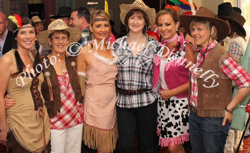 Group pictured at the Castlebar Rotary President's Night (Caroline Costello)  in  Breaffy House Resort, Castlebar, from left: Sinead Kelleher, Sinead Egan, Michelle O'Malley, Fiona Byrnes, Bernardine McGlade, and Therese Moran. Photo: © Michael Donnelly
 
