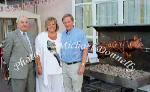 "Roasting the Pig" at the Castlebar Rotary President's Night (Caroline Costello)  in  Breaffy House Resort, Castlebar from left: Gay Nevin, Deputy manager Breaffy House Resort; Fionnuala Kenny and Deputy Enda Kenny, Leader of the Fine Gael Party. Photo: © Michael Donnelly