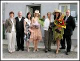 Pictured at the presentation to the Best Dressed Lady at Claremorris Agricultural Show, from left: Maureen Finnerty, Show Secretary; Martin Dwyer, committee; Adelle Heskin, Miss Claremorris; Angela Duggan Runner Up Best Dressed Lady; Caitriona Egan, representing Robert Blacoe  Jewellers, sponsors; Doreen Higgins Ballindine (Best Dressed Lady) and Adrian Tolan, Mr Claremorris. Photo:  Michael Donnelly. 