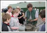 Paddy Rolleston, Beltra, Co Sligo giving displays at the Potters wheel, at the 88th Claremorris Agricultural Show. Photo:  Michael Donnelly

