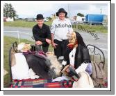 Martin Donnelly Milltown and Paddy Walsh Kilmaine taking part in the "Irish Wake" at Claremorris Agricultural Show. Photo:  Michael Donnelly