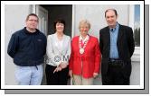 Pictured at the official opening of Claremorris Agricultural Show, from left; Paul Hanley, chairman; Maureen Finnerty Secretary, Dorothea Lazenby, chairman Irish Shows Association and Eamon Finnerty of Houston Texas who performed the official opening of the show.
Photo:  Michael Donnelly