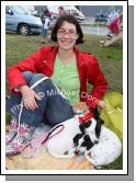 Holly Brunette, Claremorris, pictured with her Kitten "Marmalade" and dogs Siucra and Brandy, at Claremorris Agricultural Show. Photo:  Michael Donnelly
