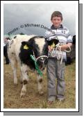 Robert Moran, Kilmeena, Westport was 4th in the Young Stockperson competition at Claremorris Agricultural Show. Photo:  Michael Donnelly