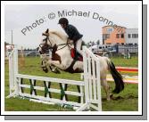 Cormac Hanley Jnr, Claremorris, on Clonmel Princess jumping at Claremorris Show Jumping section at Claremorris Agricultural Show. Photo:  Michael Donnelly
