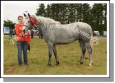Emma Loftus Ballyglass, pictured at Claremorris Agricultural Show with "Best Registered Connemara 4 -7 year old mare.Photo: Michael Donnelly.
