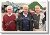 Enjoying the 91st Claremorris Agricultural Show were Tom Tiernan, Ballinrobe and Padraig Nally and Padraic Moran, Glencorrib. Photo: Michael Donnelly.