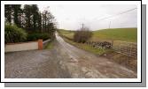 Road open to traffic after 70 days flooding at Ballinacarra, Kilmaine Co Mayo. Photo taken 20th Feb 07 the 1st day road is passable. Photo:  Michael Donnelly