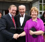 An Taoiseach Enda Kenny TD pictured with Sean and Maureen Noone  Belmullet, atthe Mayo Association Worldwide Convention 2011 at Hotel Westport. Photo:Michael Donnelly,