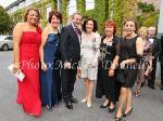 Taoiseach Enda Kenny TD, pictured on his arrival for the Mayo Association Worldwide Convention 2011 at Hotel Westport, Co Mayo, with from left Cora Kelly, Newport, Gabrielle Hurst, Tuam, Clodagh Geraghty, Castlebar, Kathleen Kelly and Sharon McGreal Newport. Photo:Michael Donnelly,