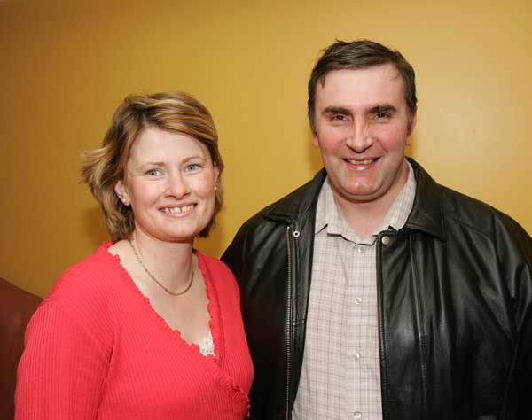 Irene and Stanley Jackson, Castlebar, pictured at Pat Shortt, in the new Royal Theatre Castlebar. Photo Michael Donnelly
