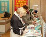 Browsing the Argos Catalogue opening day at Argos Castlebar. Photo Michael Donnelly.