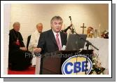 Gerry Concannon, CEO and Chairman of CBE speaking at the official opening of CBE's new Head Office and Research and Development Centre, IDA Business Park Claremorris,