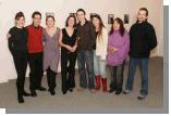 Members of the Hopkins family pictured at the official opening of the Exhibition "Reclaiming the Serpent" by Caroline Hopkins, Castlebar in the Linenhall Art Centre Castlebar, from left: Noreen, Jude, Jacqueline, Caroline (artist); Barry, Mary, Mrs Noreen Hopkins and Michael Hopkins.  Photo: Michael Donnelly.
