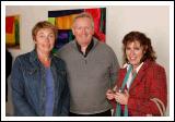 Pictured at the launch /reading of Poetry CD "A Disturbance of Poets" featuring poems by thirteen Mayo Poets in the Linenhall Arts Centre,  Castlebar, from left: Edel Keane, Castlebar, Ollie Burke, Kiltimagh; and Kathleen Duffy, Westport. Photo:  Michael Donnelly