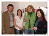 Pictured at the launch /reading of Poetry CD "A Disturbance of Poets" featuring poems by thirteen Mayo Poets in the Linenhall Arts Centre, Castlebar, from left: Ger Reidy, Westport; and  Mary Derrig, Mary T McDonnell and Tracey Scanlon, Castlebar. Photo:  Michael Donnelly