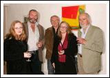 Pictured at the launch /reading of Poetry CD, "A Disturbance of Poets" featuring  poems by thirteen Mayo Poets in the Linenhall Arts Centre Castlebar, (all proceeds of sale of CD going to Hospice Africa Uganda), from left: Sharon Irwin Killala; Seamus Geraghty, Belmullet; Terry McDonagh, Kiltimagh; Lizann Gorman, Balllina; and  Iarla Mongey, Castlebar Project Director. Photo:  Michael Donnelly