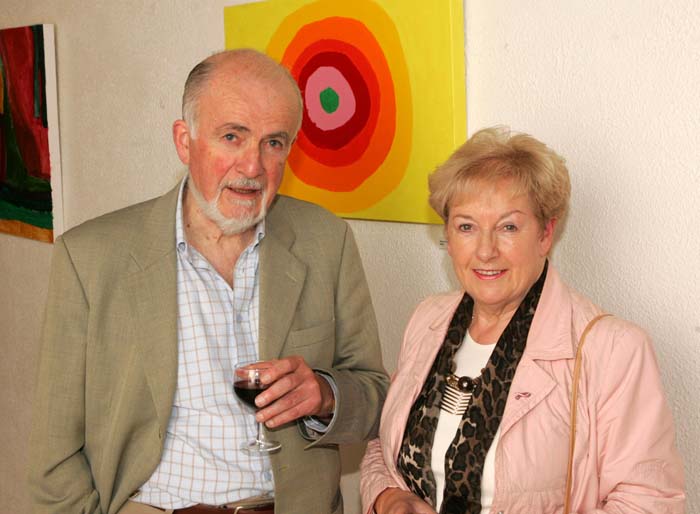 Iarla and Bernie Mongey, Castlebar, pictured at the launch /reading of Poetry CD,  "A Disturbance of Poets" featuring  poems by thirteen Mayo Poets in the Linenhall Arts Centre Castlebar, (all proceeds of sale of CD going to Hospice Africa Uganda). Photo:  Michael Donnelly