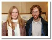 Mary Noonan Claremorris and Peter Burns Dublin pictured in the Linenhall Arts Centre, Castlebar at the launch the book Mayo, the Waters and the Wild written by Michael Mullen with paintings by John P McHugh. Photo: Michael Donnelly
