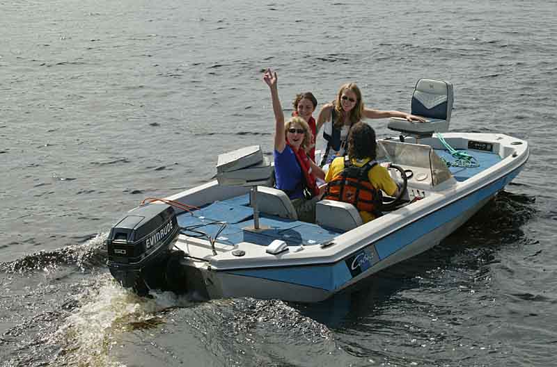 Off for a spin on Lough Derg