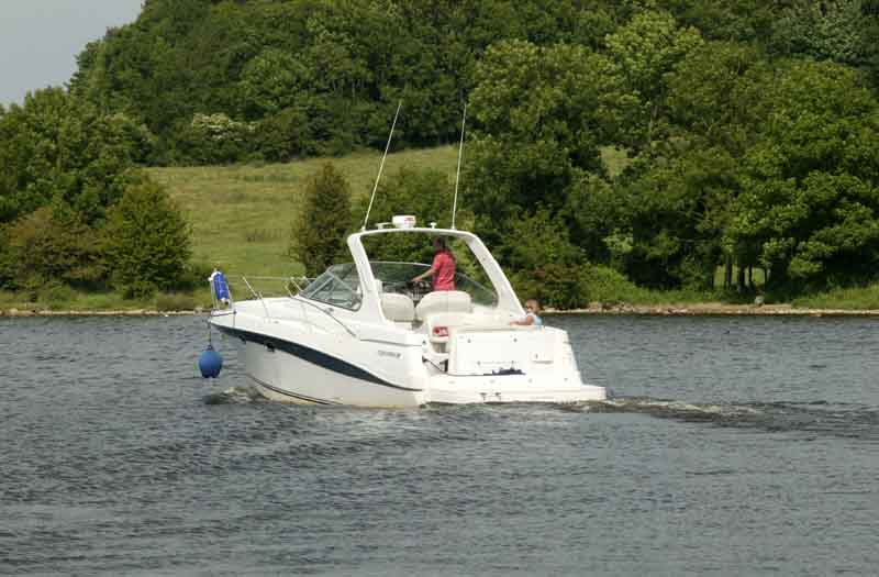 Pleasure Cruiser off for a spin on Lough Derg