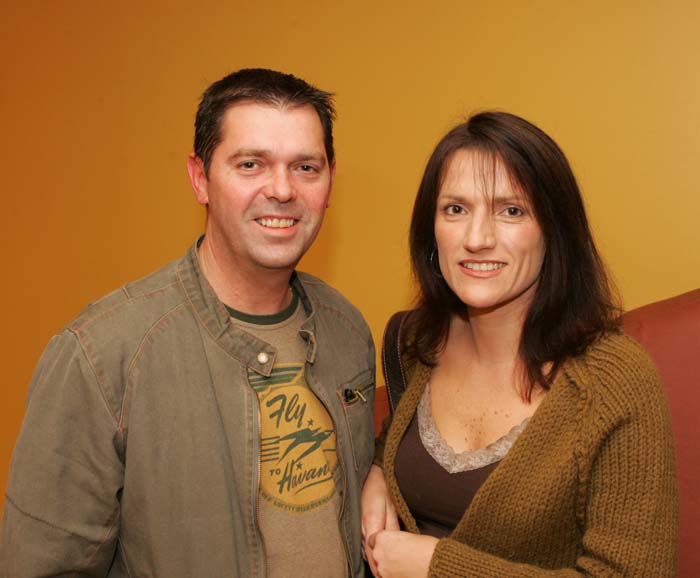 Neil and Heather Close, Westport, pictured at "Beautiful South" in the tf Royal Theatre, Castlebar. Photo:  Michael Donnelly