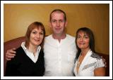 Samantha and Bibi Webb, Ballyhaunis pictured with Frank Nestor, Dunmore at "Beautiful South" in the tf Royal Theatre, Castlebar. Photo:  Michael Donnelly