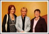 Claremorris ladies Colette Whelan, Sandra Donnellan and Martina Gormley, pictured at "Beautiful South" in the tf Royal Theatre, Castlebar. Photo:  Michael Donnelly