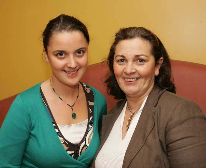 Deirdre and Maureen Kenny, Ballyvary, pictured at "Beautiful South" in the tf Royal Theatre, Castlebar. Photo:  Michael Donnelly