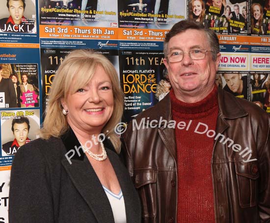 Marianne  Livingstone and Cathal Reynolds Castlebar pictured at "The Buddy Holly Story" in the Castlebar Royal Theatre and Event Centre, Castlebar. Photo:  Michael Donnelly