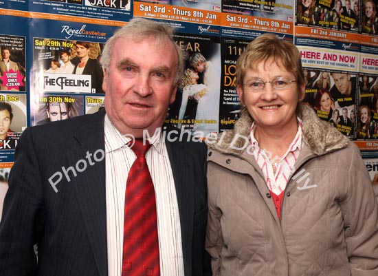 Seamus and Mary Waldron, Orlar Kilkelly, pictured at The Buddy Holly Story in the  Castlebar Royal Theatre and Event Centre. Photo:  Michael Donnelly