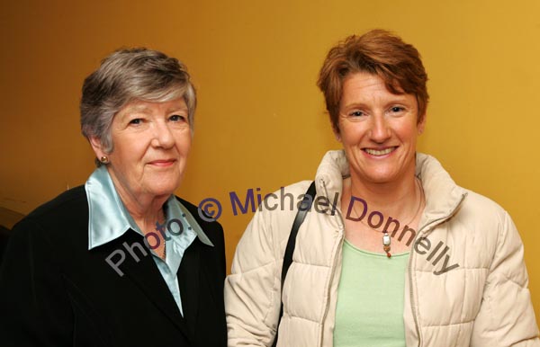 Emjie and Sue Baird Castlebar, pictured at the Sir James Galway Concert in the TF Royal Theatre, Castlebar. Photo:  Michael Donnelly