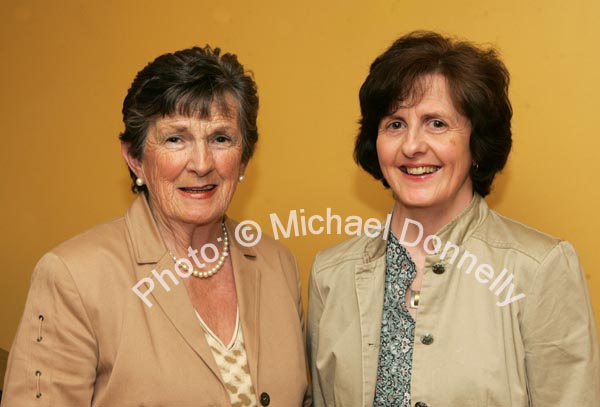 Sally Dunleavy, Castlebar and Paula Dunleavy, Sligo, pictured at the Sir James Galway Concert in the TF Royal Theatre, Castlebar. Photo:  Michael Donnelly