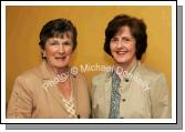 Sally Dunleavy, Castlebar and Paula Dunleavy, Sligo, pictured at the Sir James Galway Concert in the TF Royal Theatre, Castlebar. Photo:  Michael Donnelly