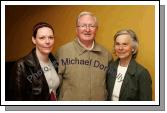 Michaella Cobbe, Mr Joe Johnston and Siobhan Johnston, Castlebar, pictured at the Sir James Galway Concert in the TF Royal Theatre, Castlebar. Photo:  Michael Donnelly