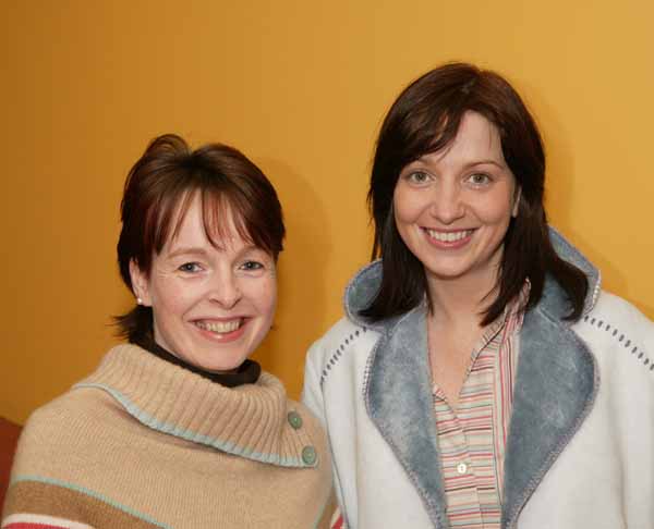 Ann Marie McDonnell Castlebar and Noelle Glynn Galway, pictured at Janis Ian in concert at the TF Royal Hotel and Theatre Castlebar. Photo: Michael Donnelly