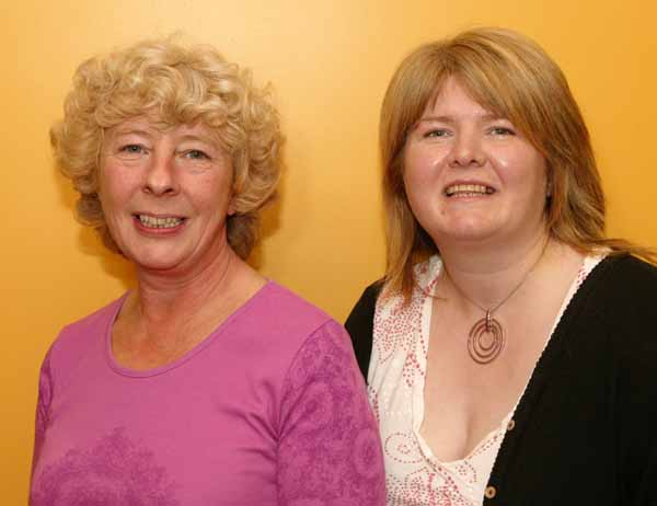 Margaret Keaveney Roscommon and Helen Dunne, Glenamaddy pictured at Janis Ian in concert at the TF Royal Hotel and Theatre Castlebar. Photo: Michael Donnelly