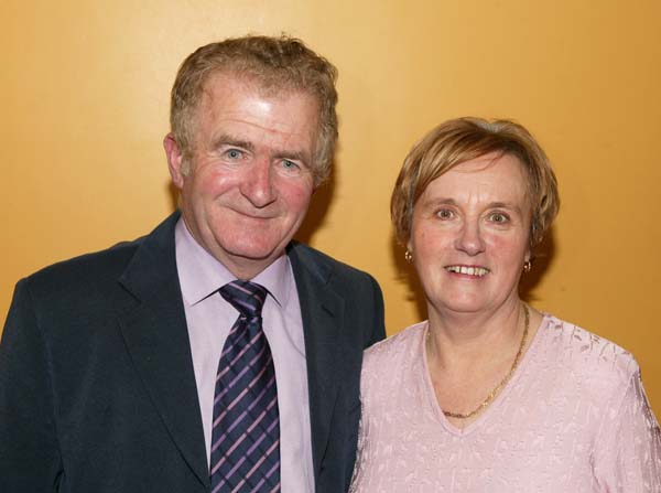 Brendan and Mary Cresham Castlebar, pictured at the MWR Tsunami Relief Concert in the TF Royal Hotel and Theatre Castlebar. Photo Michael Donnelly 