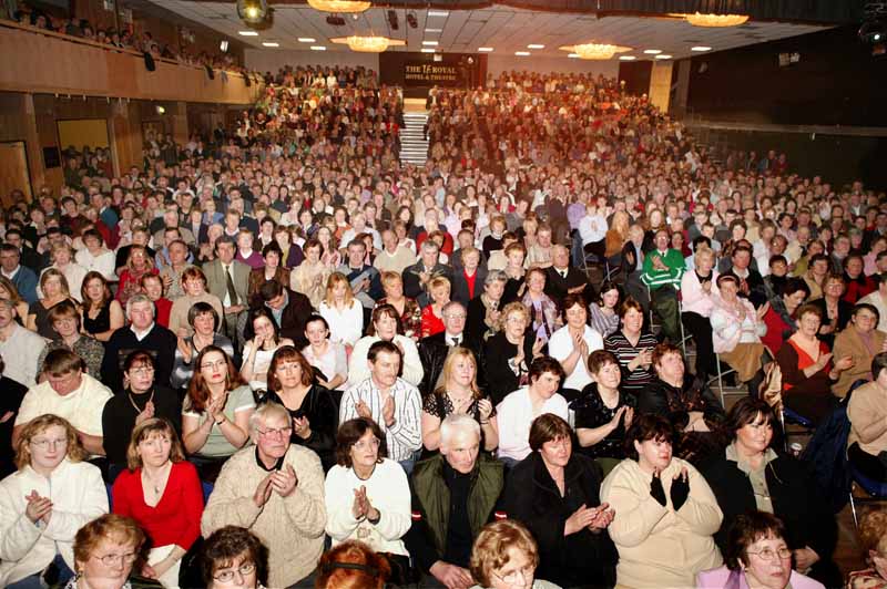 A section of the crowd pictured at the MWR Tsunami Relief Concert in the TF Royal Hotel and Theatre Castlebar. Photo Michael Donnelly

 

